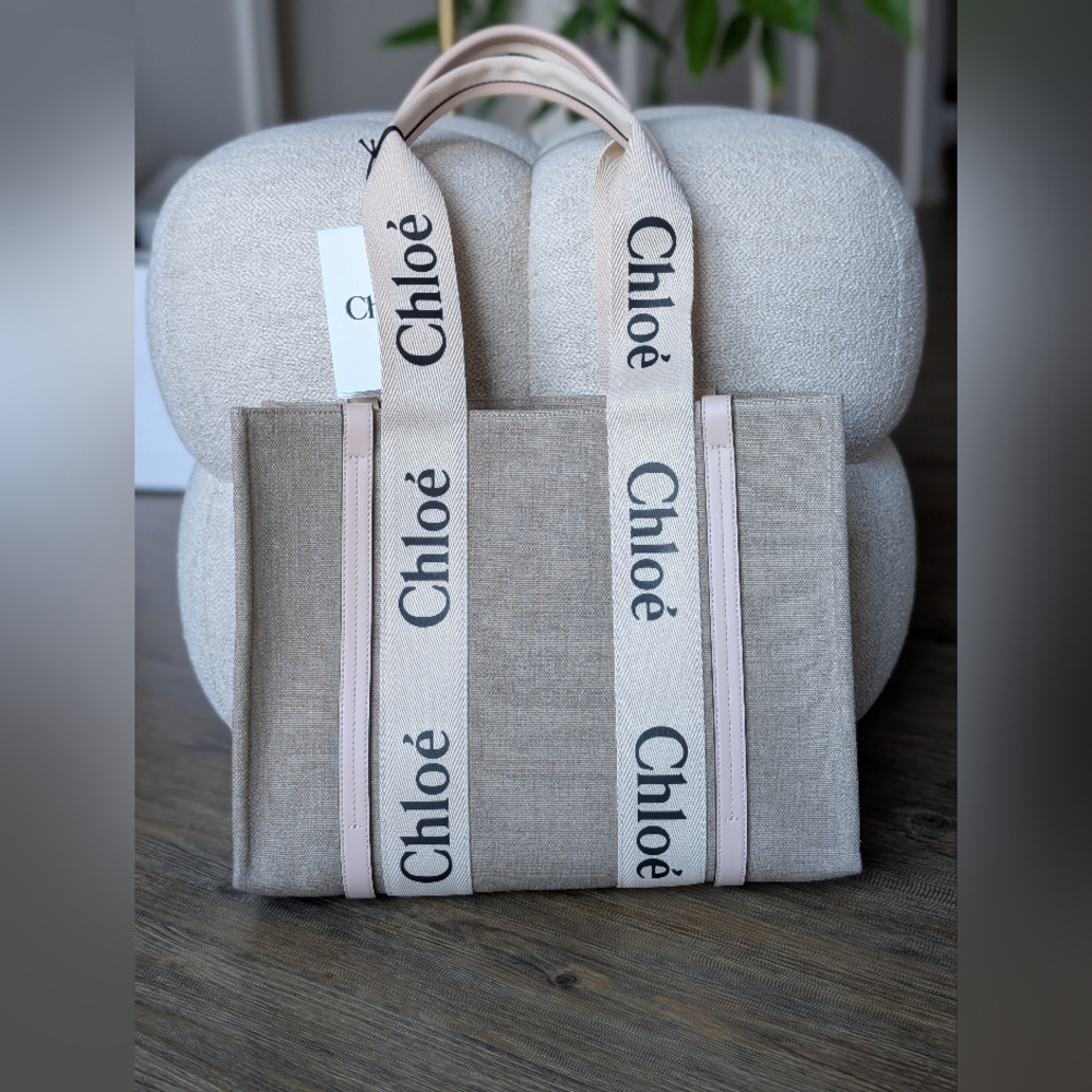 Chloe Woody Medium Tote Bag